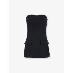 Wool and silk blend tank top