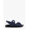 Strap flat denim sandals