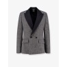 Bar herringbone virgin wool blazer