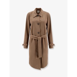 Organic cotton trench coat