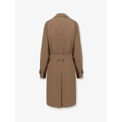 Organic cotton trench coat