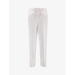 Linen and cotton trousers