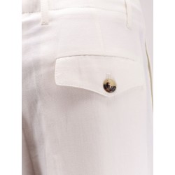 Linen and cotton trousers