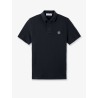 Stretch organic cotton polo shirt