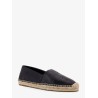 Leather espadrilles with Triomphe detail