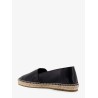 Leather espadrilles with Triomphe detail
