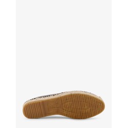Leather espadrilles with Triomphe detail
