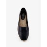 Leather espadrilles with Triomphe detail