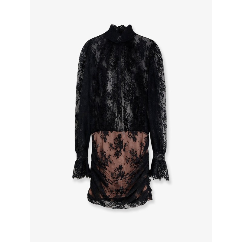 Ysolde lace mini dress