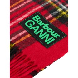 BARBOUR TARTAN SCARF X GANNI