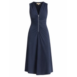 MIDI DRESS WITH ZIPPER