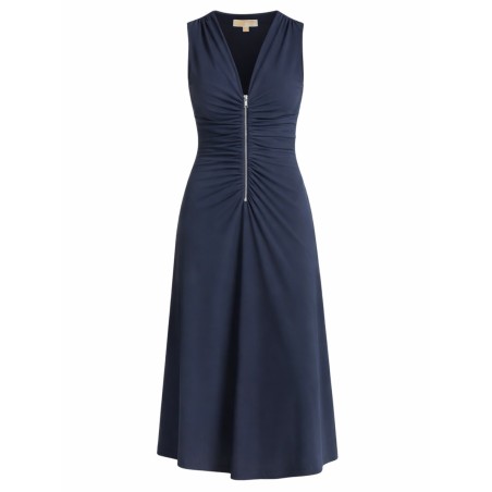 MIDI DRESS WITH ZIPPER