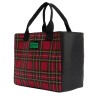 BARBOUR X GANNI WAXED COTTON TOTE BAG