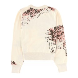 COTTON AND MOHAIR BLEND SWEATER