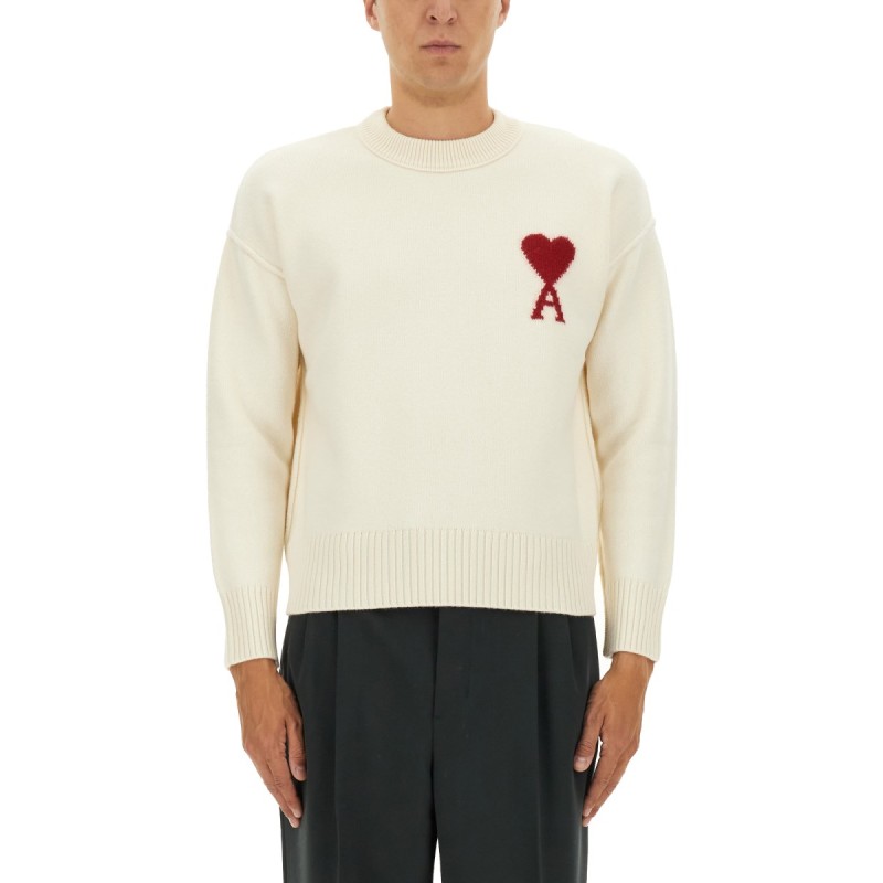 WOOL LOGO SWEATER
