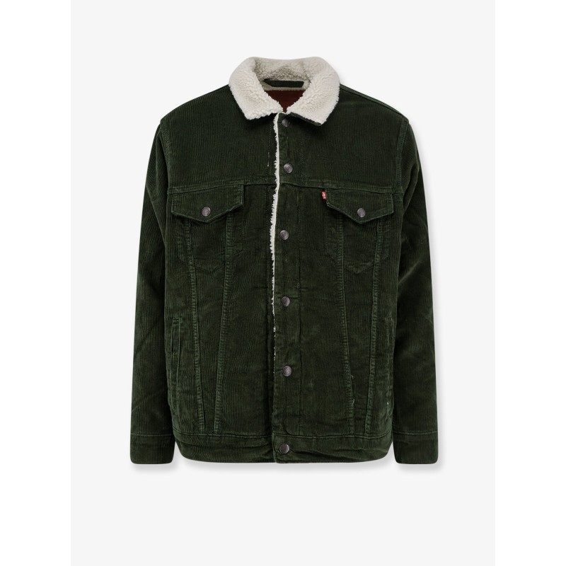 Corduroy jacket with Repreve® lining