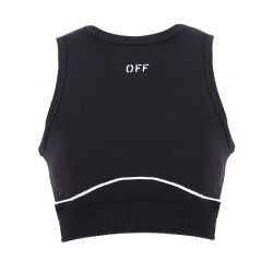 SLEEVELESS TOP WITH LOGO