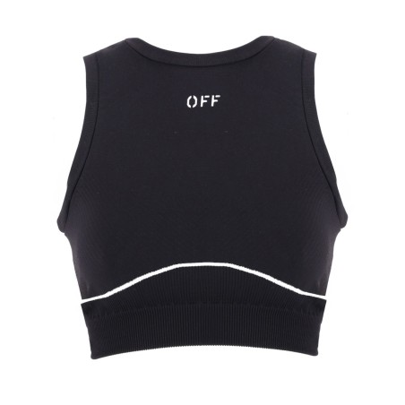 SLEEVELESS TOP WITH LOGO