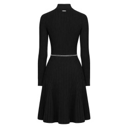 polo shirt dress with belt