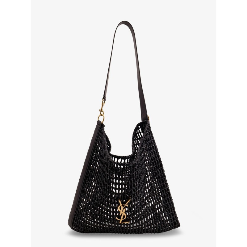 Raffia shoulder bag