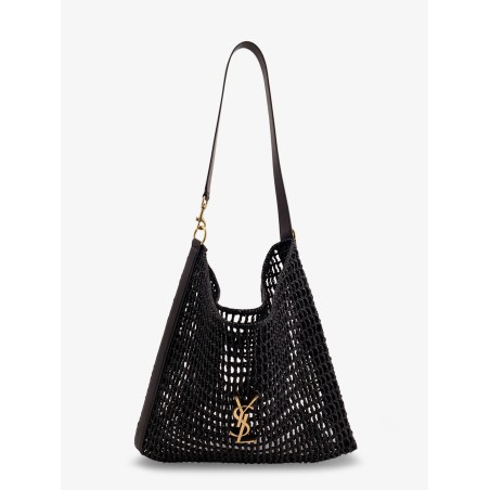Raffia shoulder bag