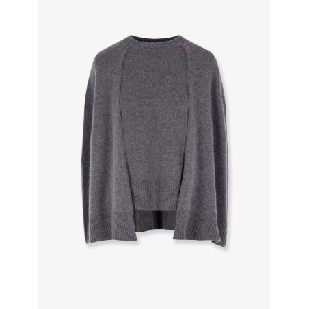 Cashmere Crew Cape Knit