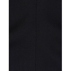 Slouch waist wool dress