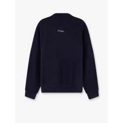 Cotton polo shirt with Logo patch