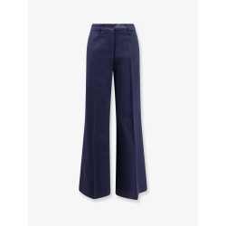 Stretch cotton trousers