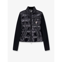 Down Jacket with virgin wool inserts