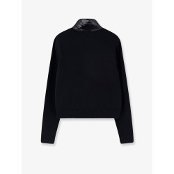 Down Jacket with virgin wool inserts