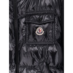 Down Jacket with virgin wool inserts