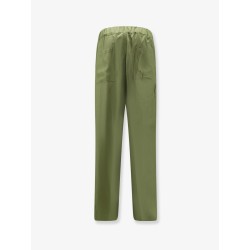 Viscose and linen trousers