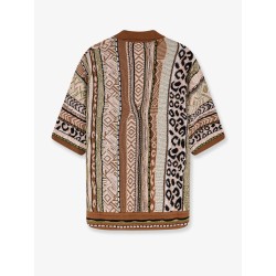 Multicolor knitted shirt