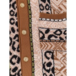 Multicolor knitted shirt