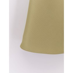 Satin skirt with shorts