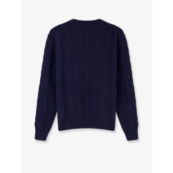 Cable-knit cashmere sweater