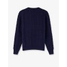 Cable-knit cashmere sweater
