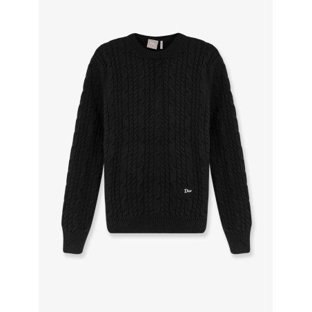 Cable-knit cashmere sweater