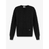 Cable-knit cashmere sweater