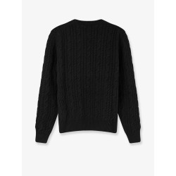 Cable-knit cashmere sweater