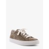 Suede sneakers with Monile details