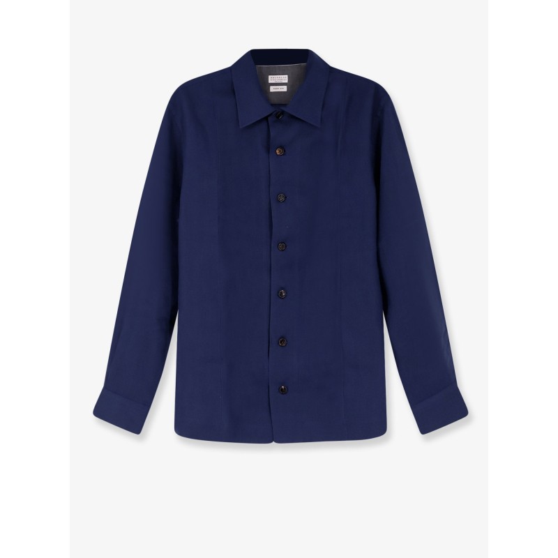 Easy fit linen shirt