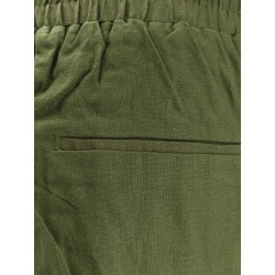 Green heart tapestry embroidered lenzing™ ecovero™ euroflax™ shorts