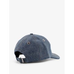 Denim baseball hat