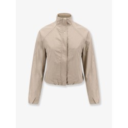 Windbreaker nylon and silk jacket