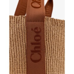 Woody Raffia Shoulder Bag
