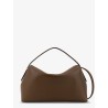 T-Lock hammered leather shoulder bag