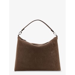 Bevel corduroy shoulder bag