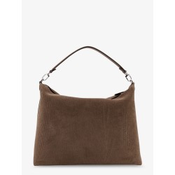 Bevel corduroy shoulder bag